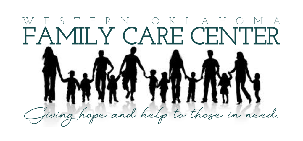 Western Oklahoma Family Care Center.  Giving hope and help to those in need.